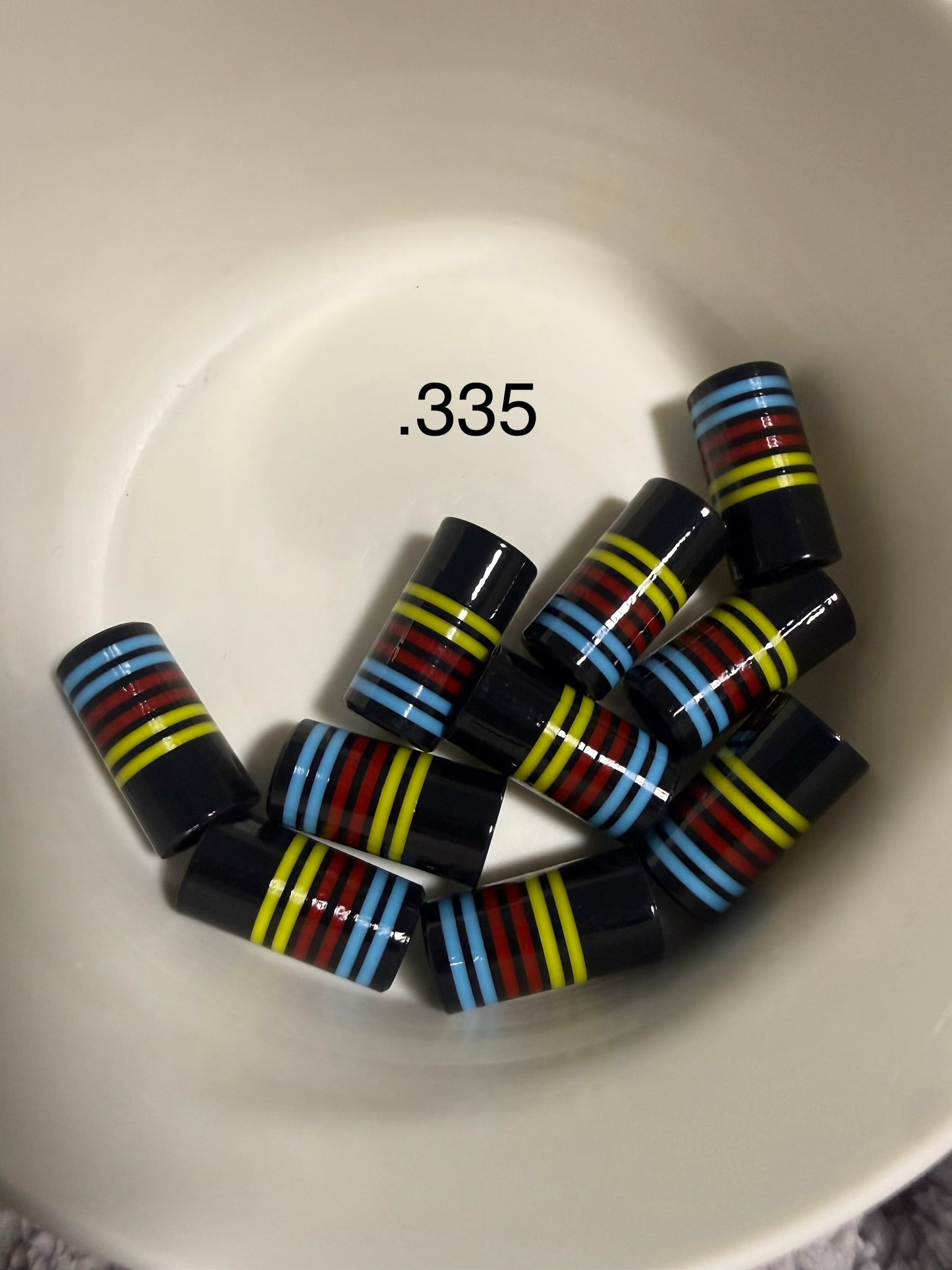 Retro Racer ferrules 1 inch 3pack .335