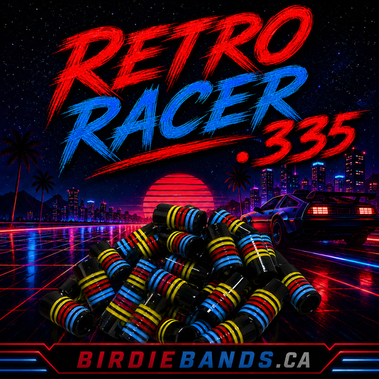 Retro Racer  ferrules 1 inch 3pack .335