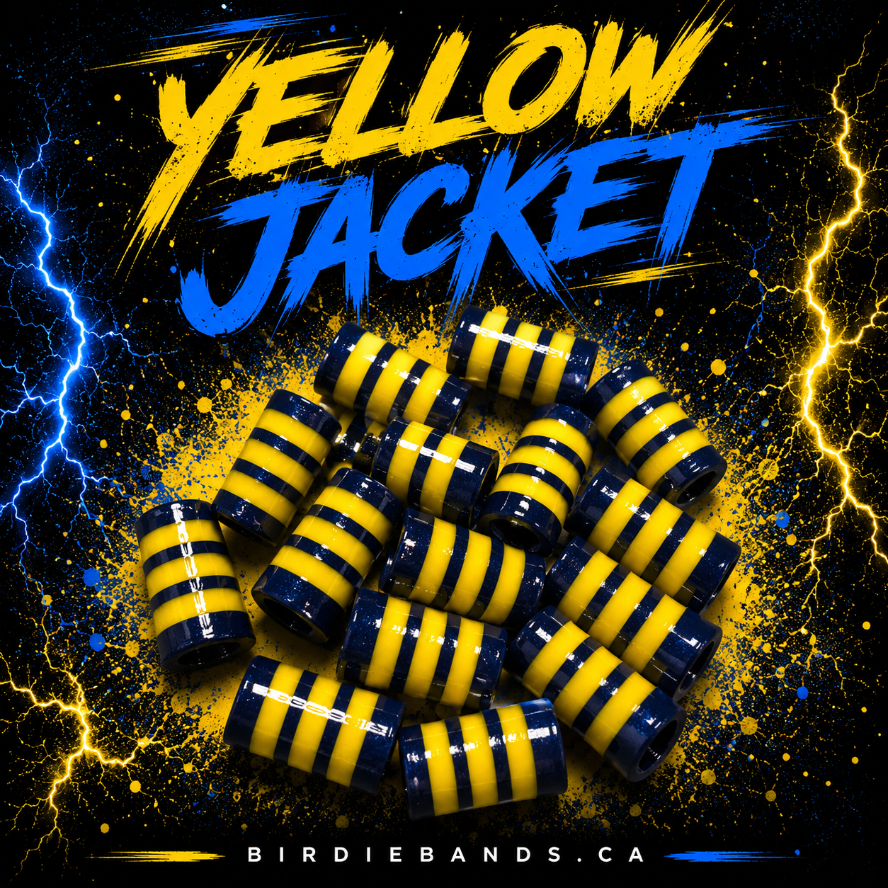 Yellow jacket .355 ferrules 1 inch 10pack