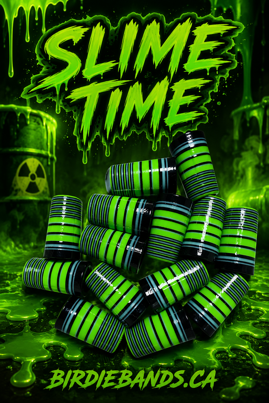Slime Time .355 ferrules 1 inch 10pack