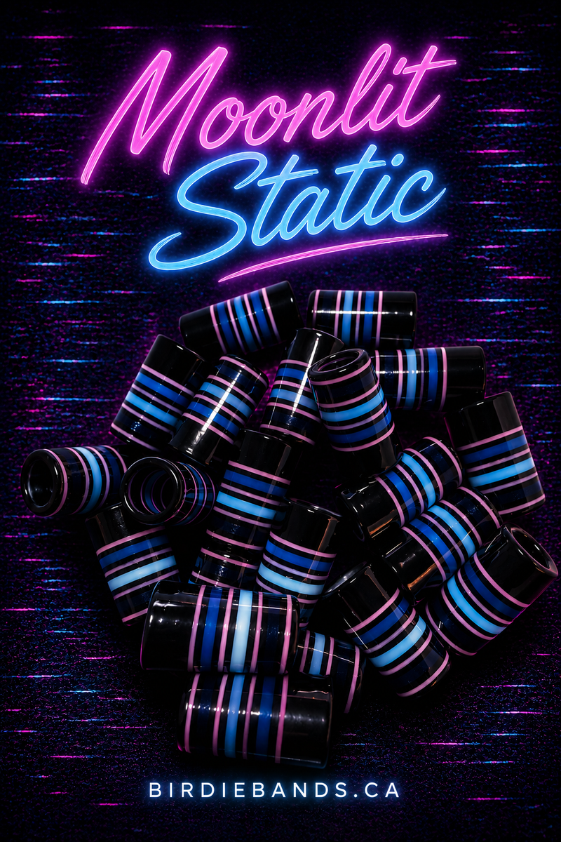 Moonlit Static .355 ferrules 1 inch 10pack