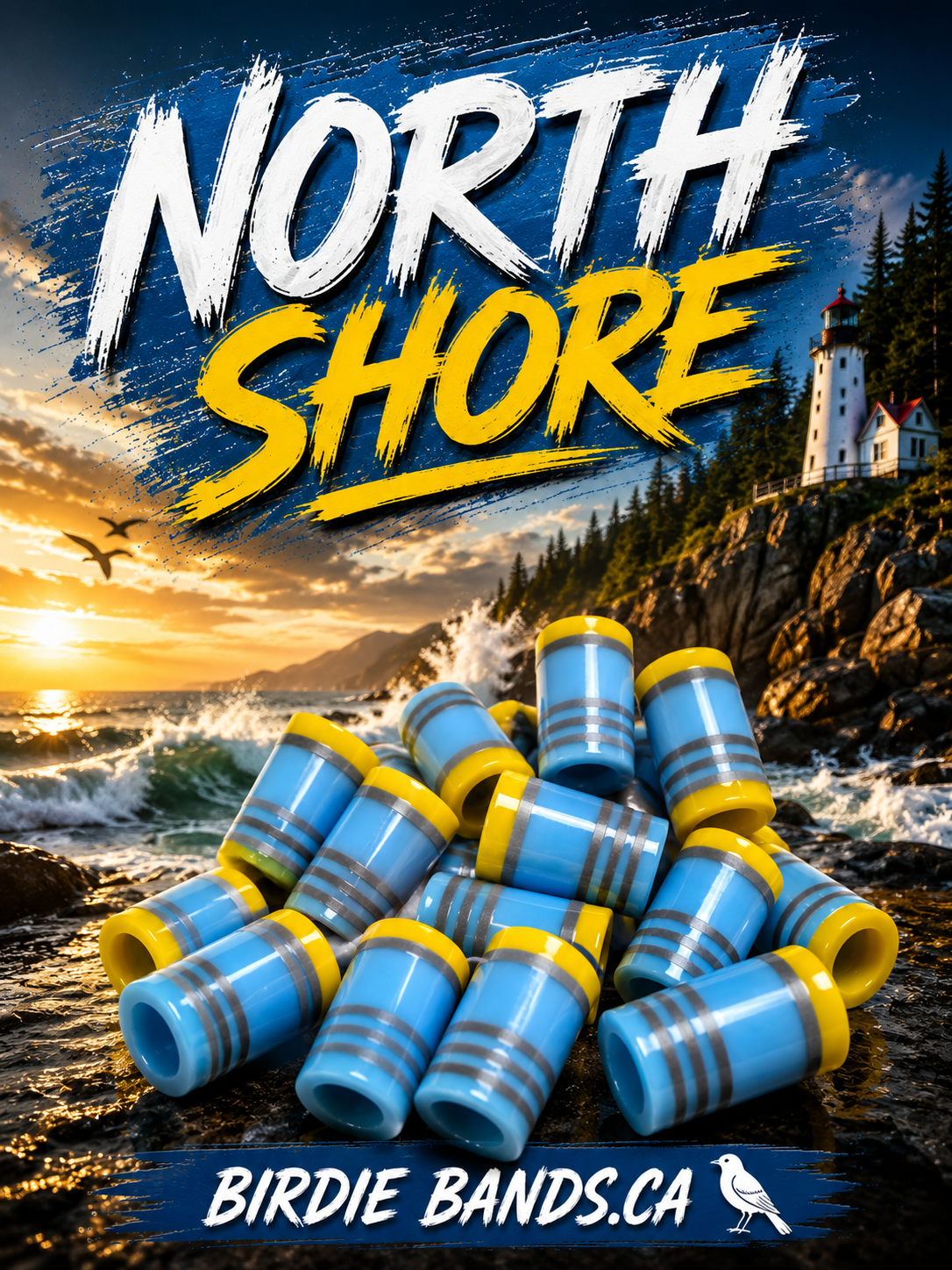 North Shore .355 ferrules 1 inch 10pack