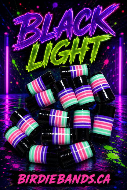 Black Light .355 ferrules 1 inch 10pack