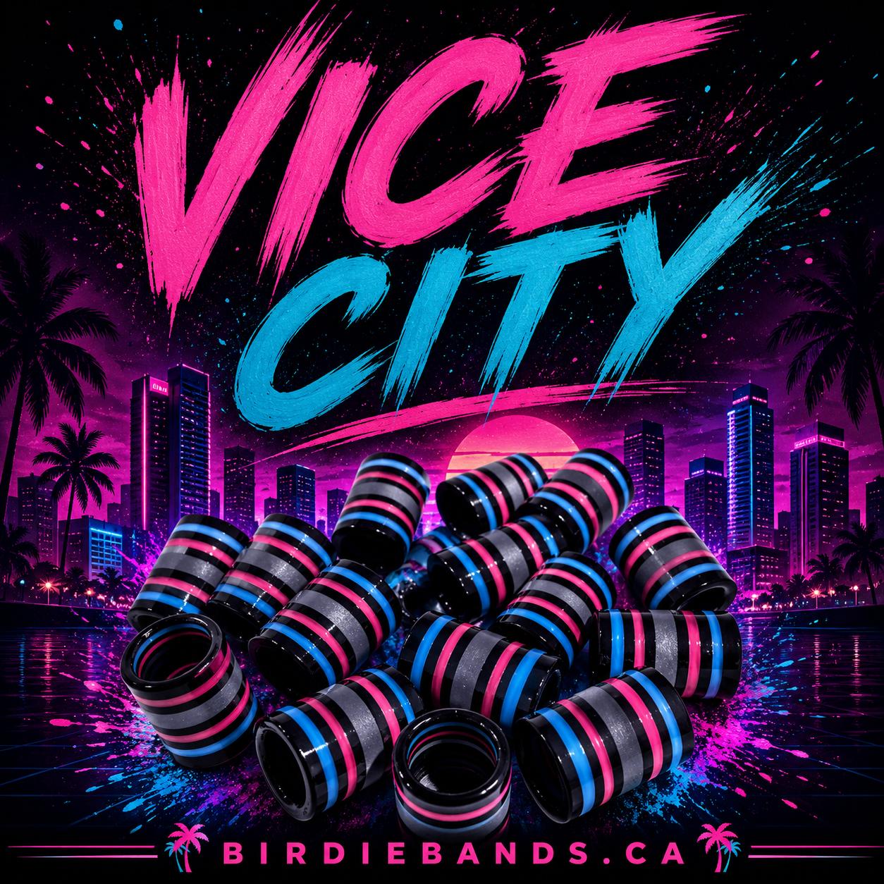Vice City  ferrules 1 inch 3pack .335