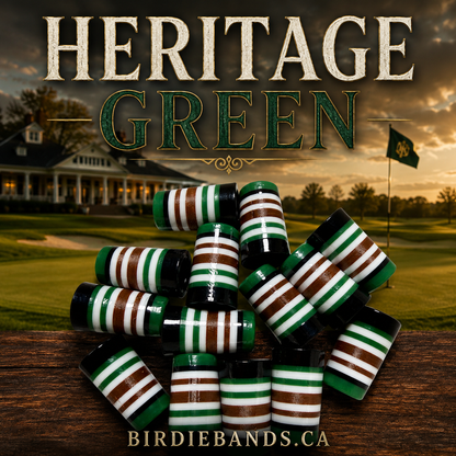 Heritage Green .355 ferrules 1 inch 10pack