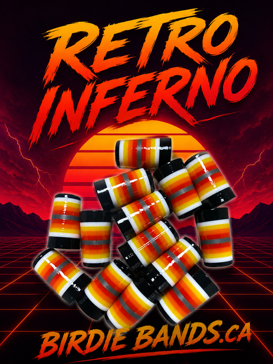Retro Inferno .355 ferrules 1 inch 10pack